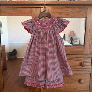 Smocked Remember Nguyen Matching Short Set